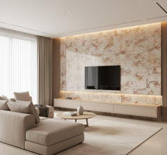 12x24 Pink natural marble polished tiles, natural stone, genuine marble, real marble, for wall and floor, 1 box 4 pcs