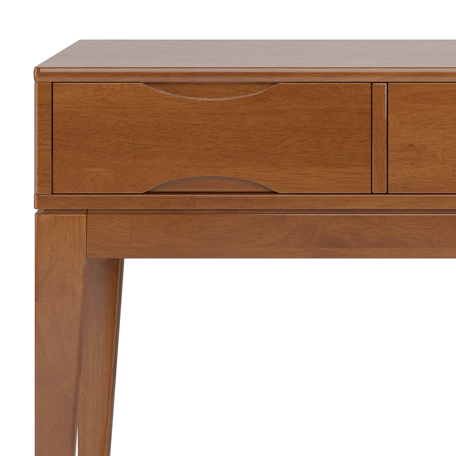 Harper - Console Sofa Table - Teak Brown