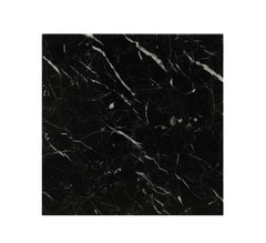 Modern Elegance Black Marble End Table 1pc Luxury Living Room Furniture Gold Finish Legs Side Table