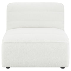Bonnie Natural Upholstered Armless Chair