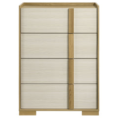 Lincoln Natural 4-drawer Chest of Drawers