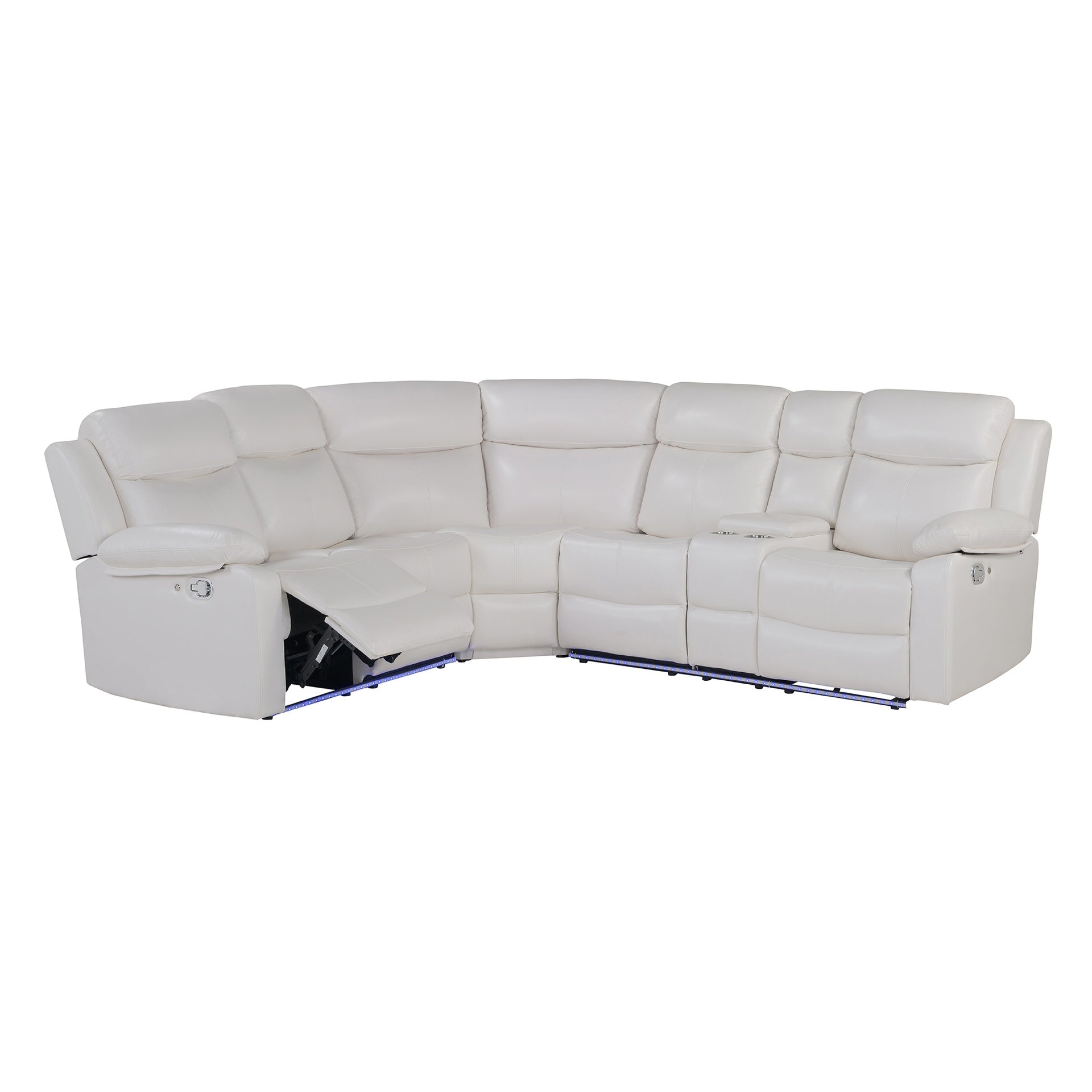 BLANCHE WHITE RIGHT ARM FACING SECTIONAL