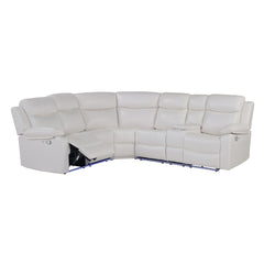 BLANCHE WHITE RIGHT ARM FACING SECTIONAL