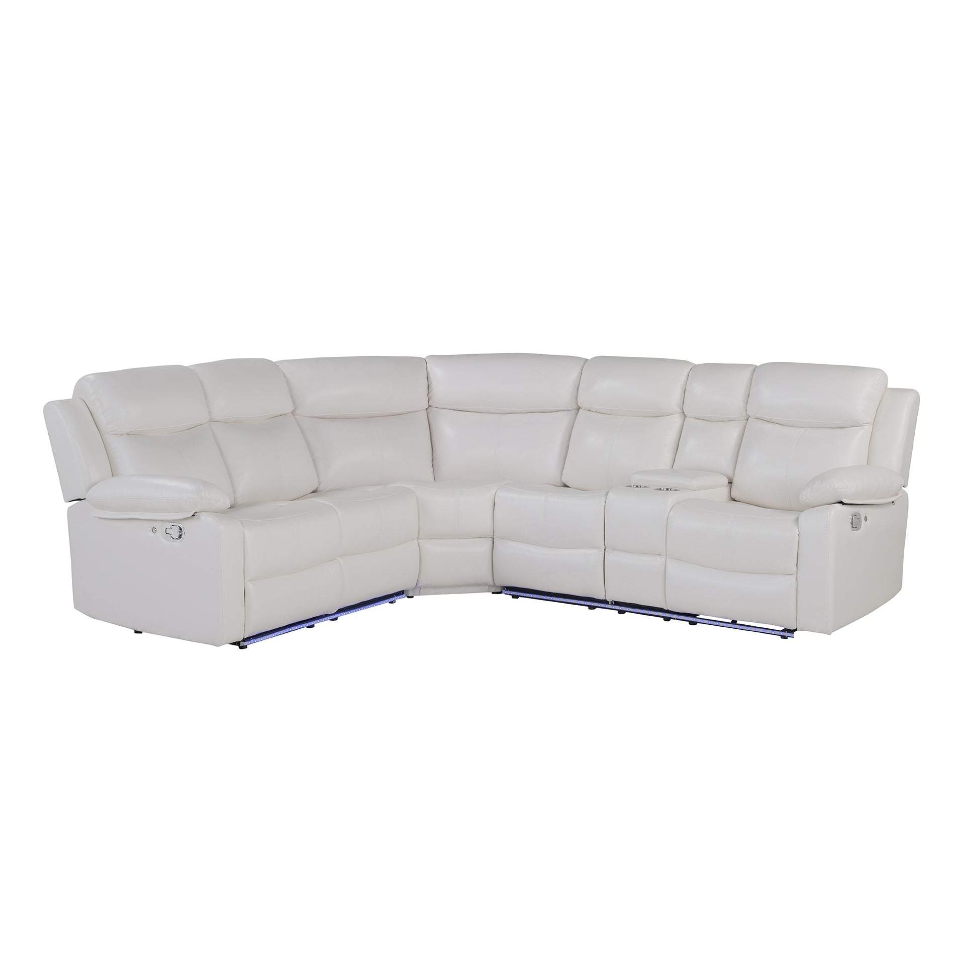 BLANCHE WHITE RIGHT ARM FACING SECTIONAL