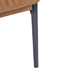 27.56" Modern Accent Chair with Plush Cushions, Minimalist Metal Frame, and Wooden Armrest Design – Perfect for Cozy Living Room, Bedroom, or Office Seating