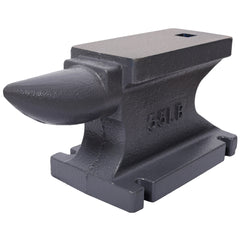 55LB(25KG)Cast Iron Anvil,with Square Horn and Stable Base,for Bending, Shaping,and Twisting,Gray