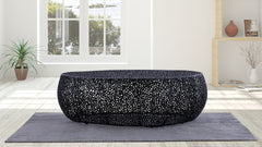 T3601-50 Oval Coffee Table Black      same as G150108424  (NJ inventory)