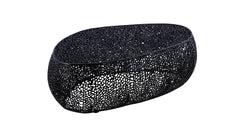 T3601-50 Oval Coffee Table Black      same as G150108424  (NJ inventory)