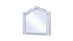 Mystic Contemporary Style Mirror made with wood in Silver (INCLUDES ONLY MIRROR) same as G150109161 (NJ inventory)