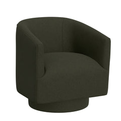 Green Swivel Accent Chair