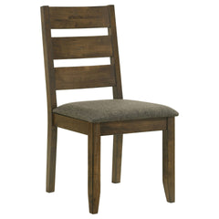 Gawain Grey and Knotty Nutmeg 7-piece Dining Set