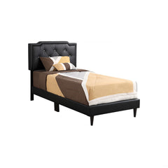 Chic Black Twin Bed For Ultimate Comfort