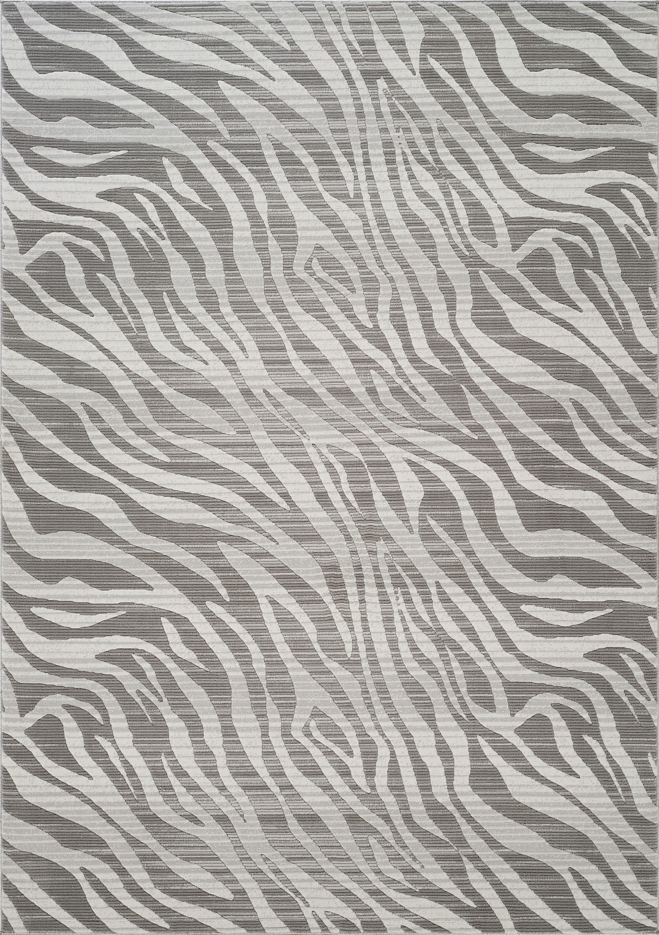 Geometrix GC_DIM1008 Gray 5 ft. 3 in. x 7 ft. 3 in. Area Rug