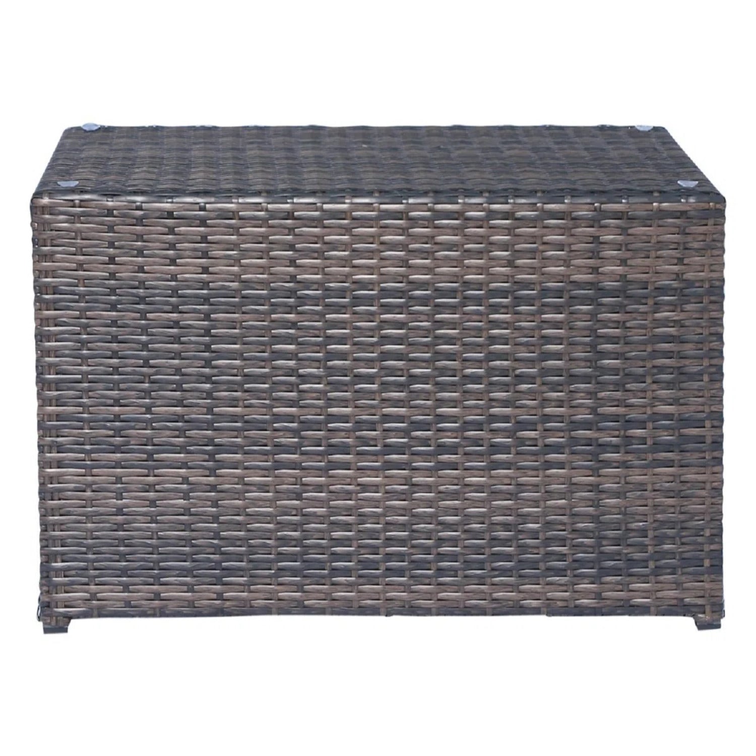 Fully Assembled Outdoor Wicker Sofa Set with Cushions – Seats 4
