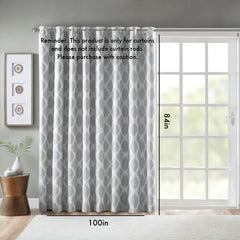 Printed Ikat Blackout Patio Curtain(Only 1 Pc Panel)