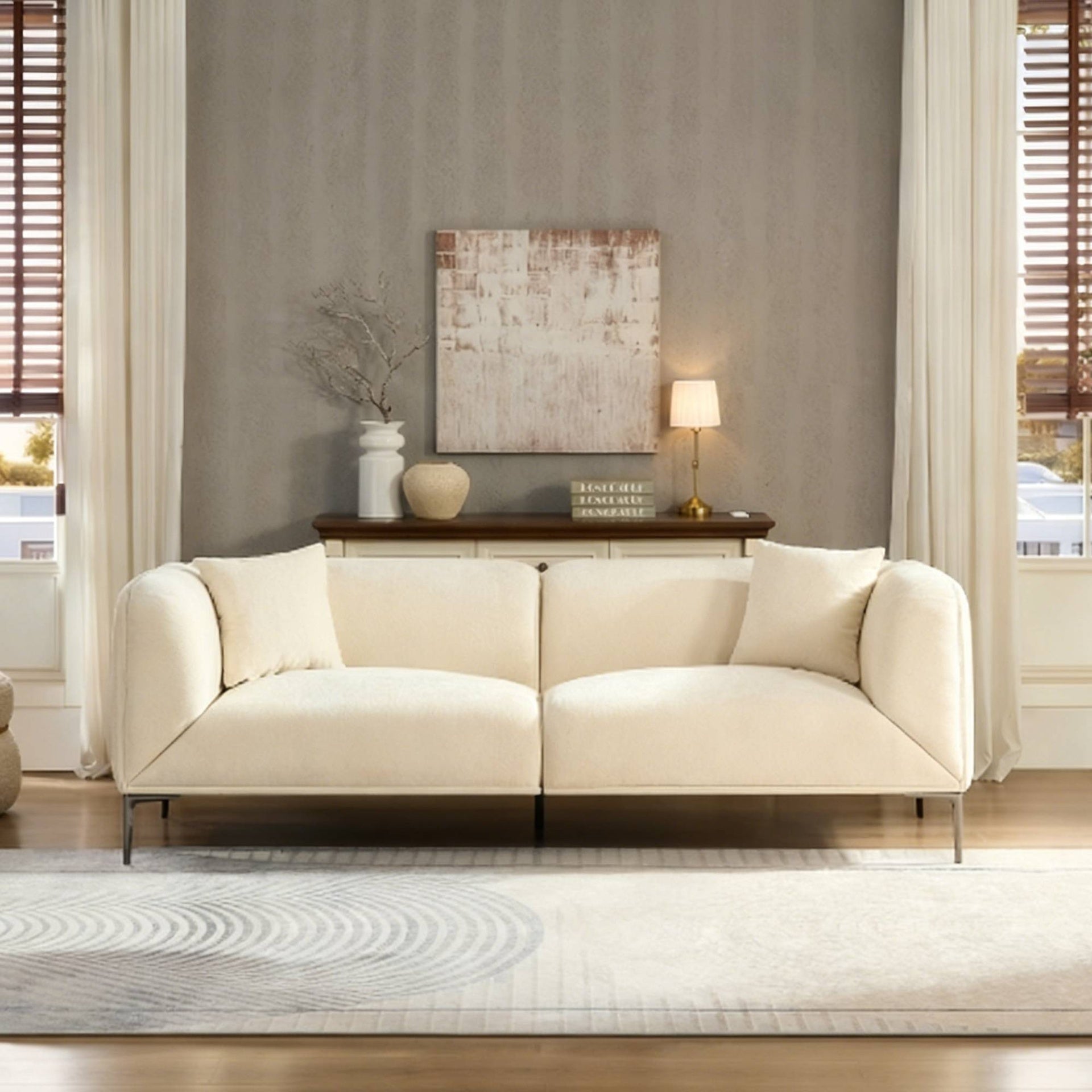 Modern Sofa for Living Room Family Movie Nights & Reading Hours