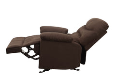 Arcadia Chocolate Microfiber Motion Recliner