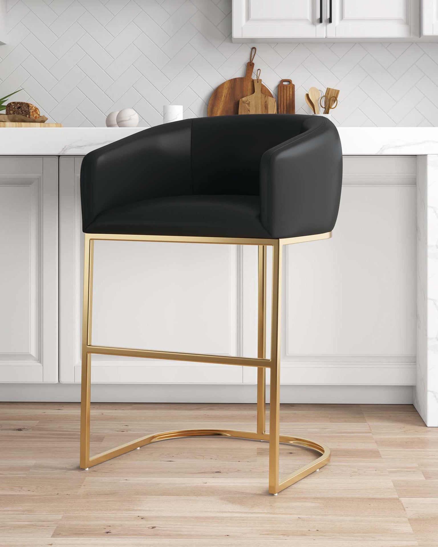 Barstool in Black