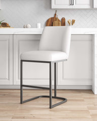 Counter Stool in White