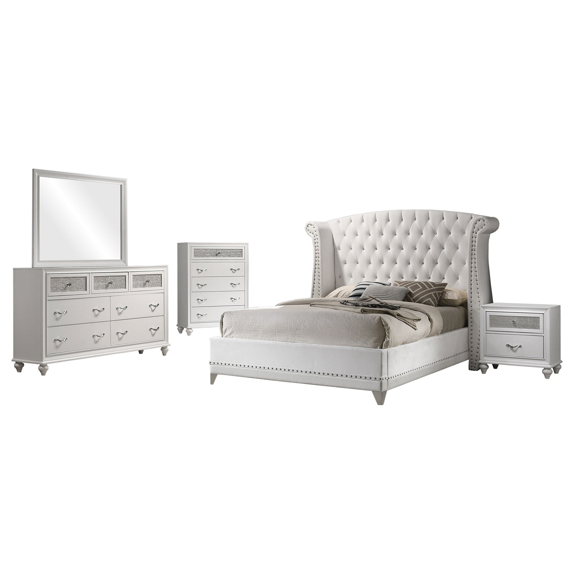 Randall White 5-piece Queen Bedroom Set