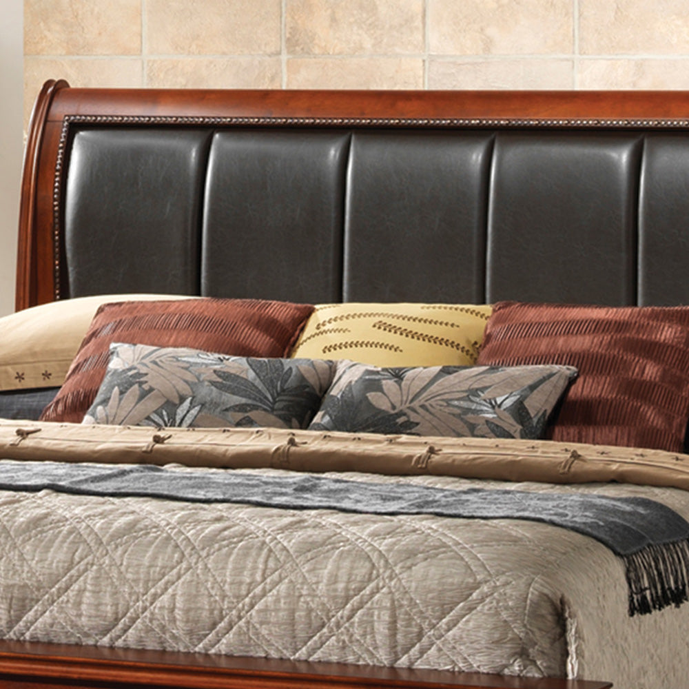 LaVita G8850C-FB3 Full Storage bed , Oak