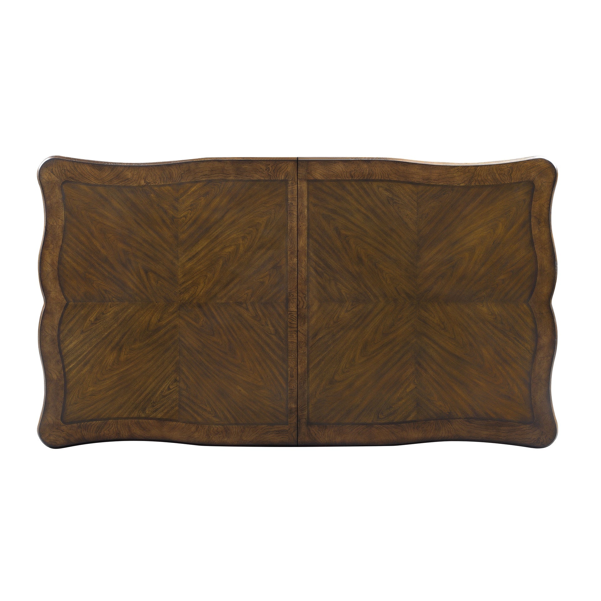 Latisha Antique Oak Finish Dining Table w/Leaf