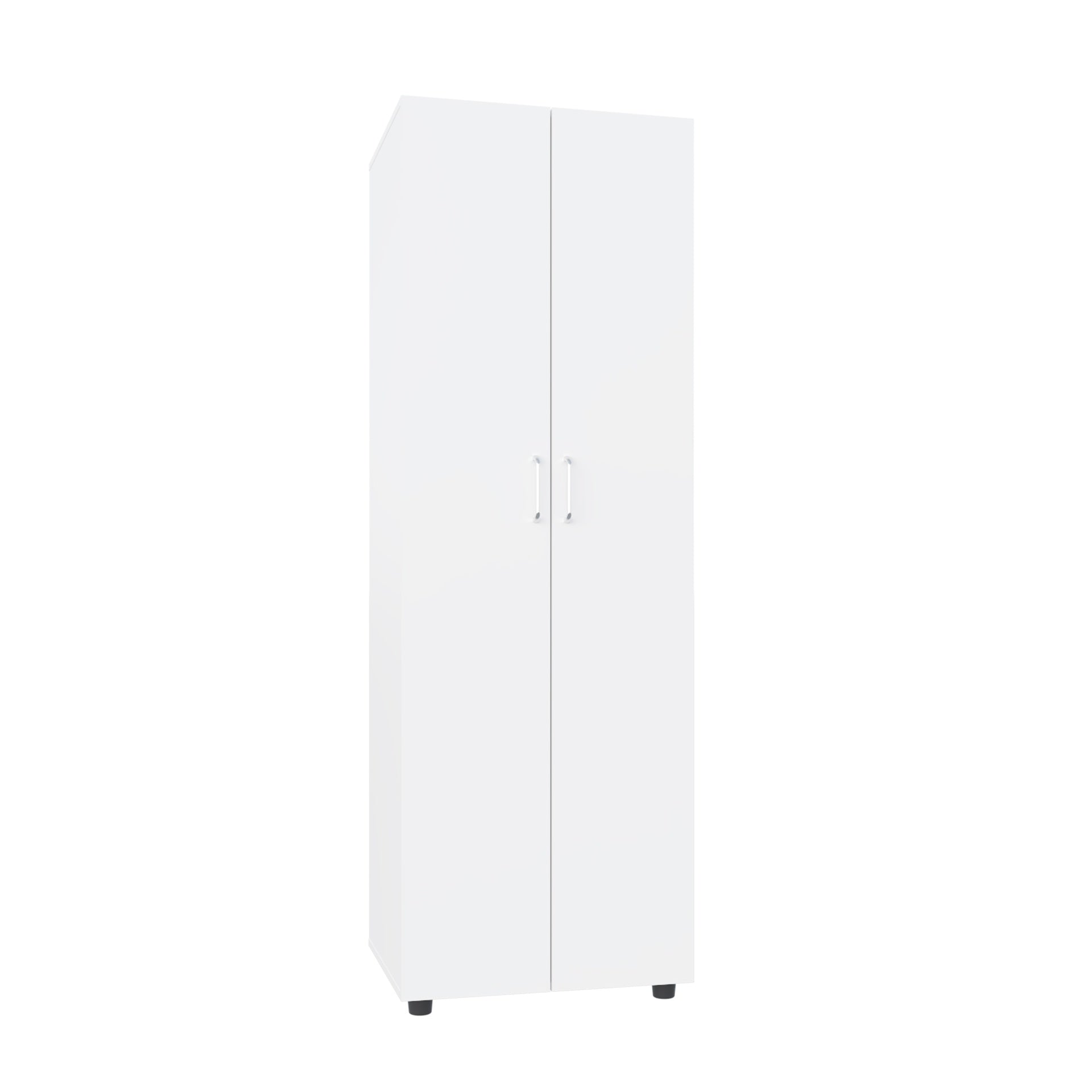 Armoire, Two Shelves, Rod, Double Door Cabinet Armoire