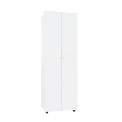 Armoire, Two Shelves, Rod, Double Door Cabinet Armoire