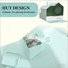 Cat Litter Box,Hooded Cat Litter Box