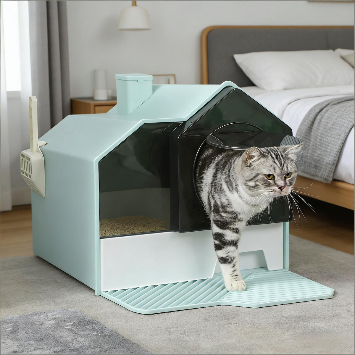 Cat Litter Box,Hooded Cat Litter Box