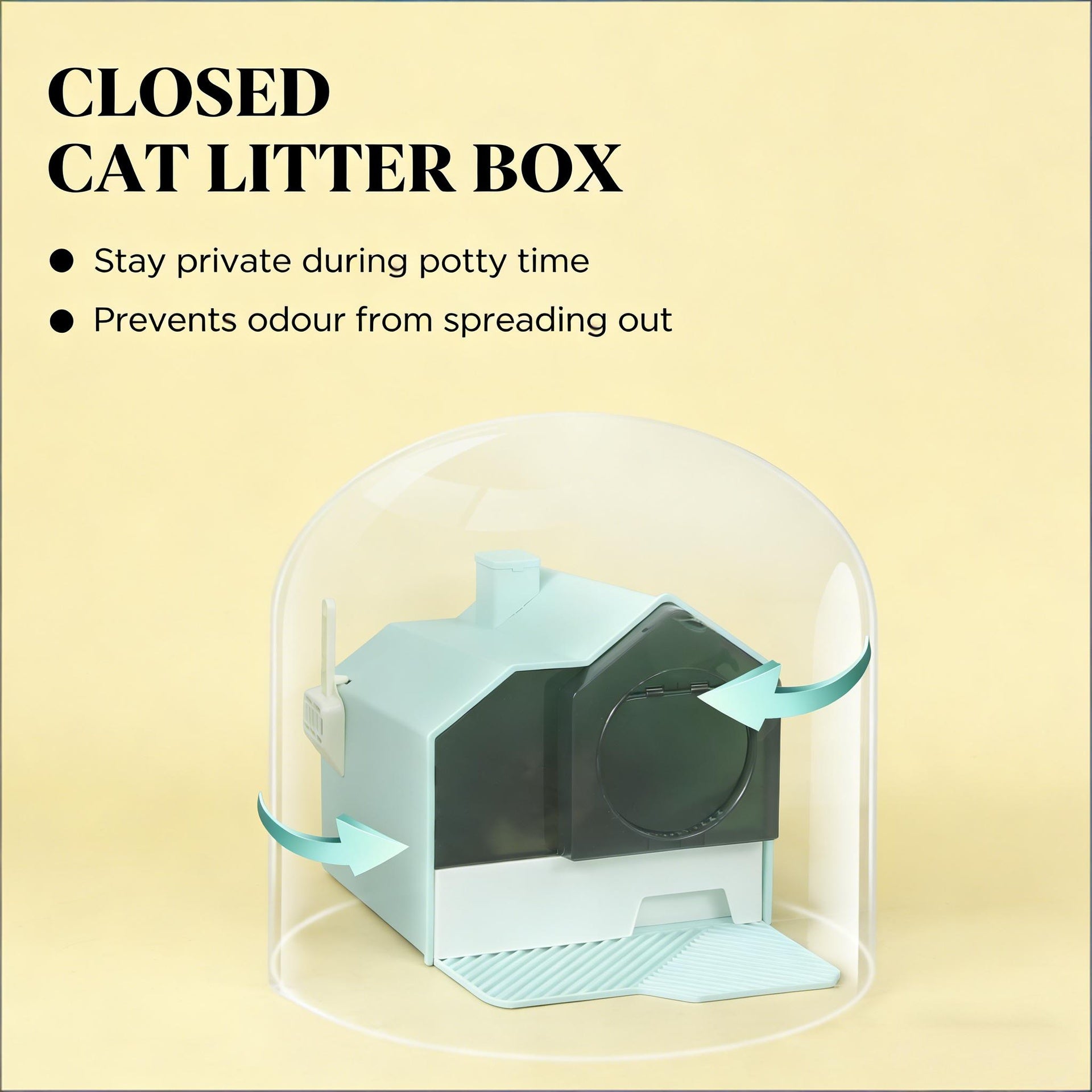 Cat Litter Box,Hooded Cat Litter Box