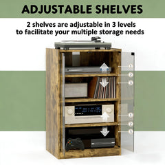 Audio Rack Cabinet,Media Storage Cabinet,Media Stand