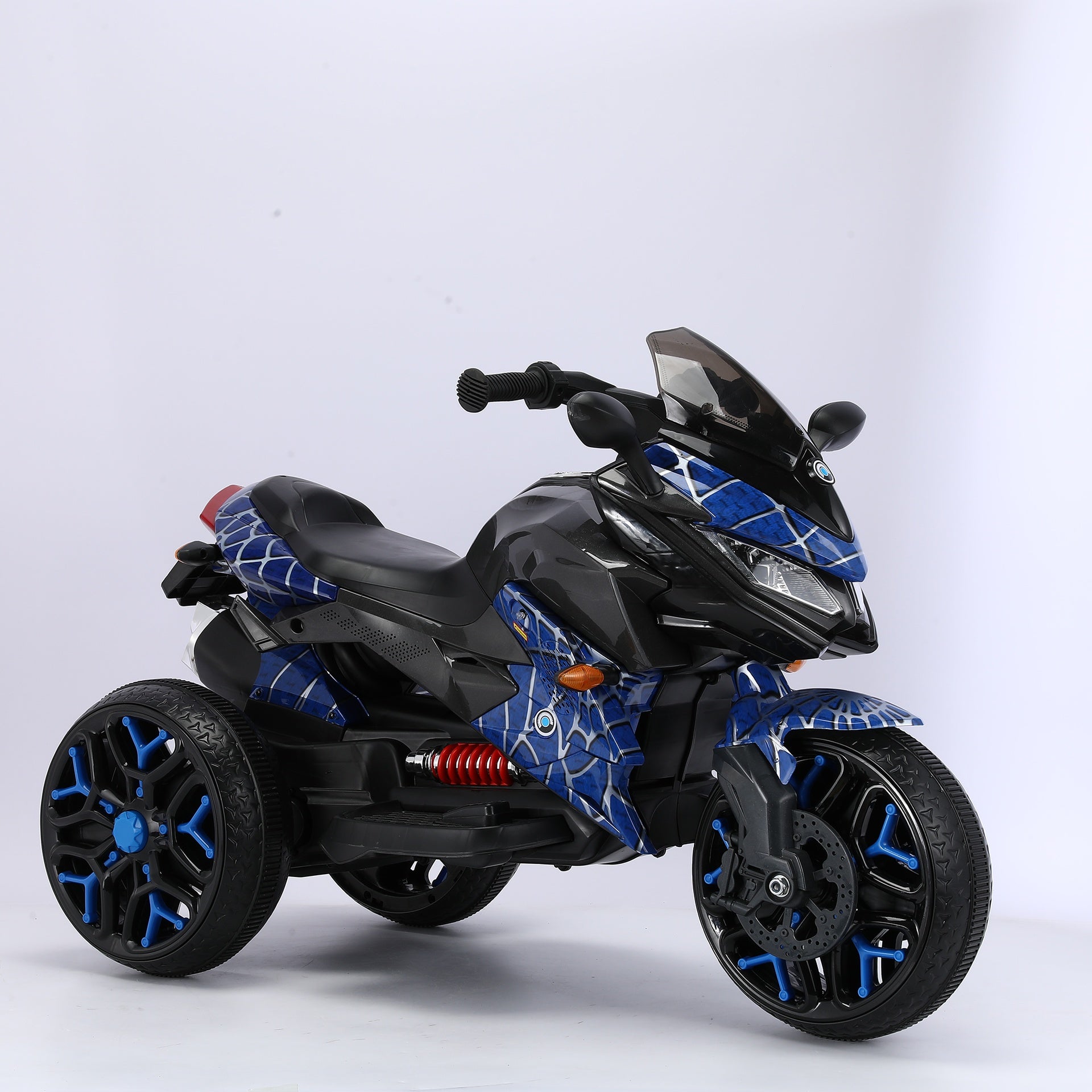 Electric motorcycle/ 12 V Kids toys motorcycle/Kids electric car/electric ride on toys  for  3 4 5 6 years Boys Girls with Training  Wheels/manual throttle/ drive by hand/Lighting  wheels