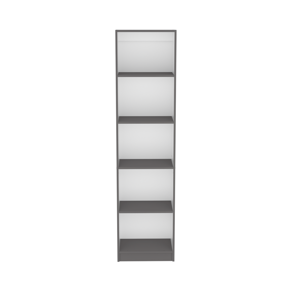 Bookcase XS Benzoni, Office, Matt Gray / White