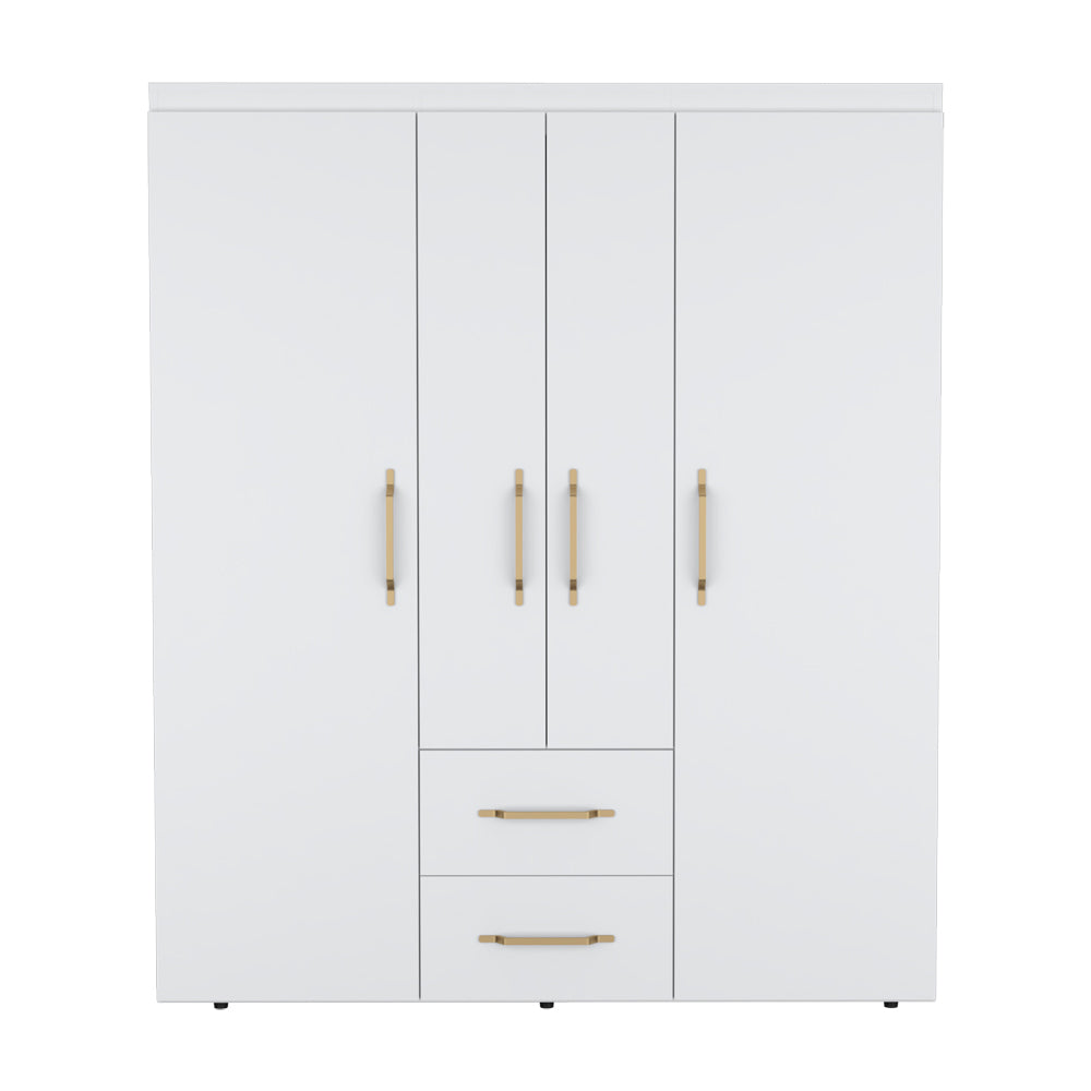 Armoire Elma, Bedroom, White