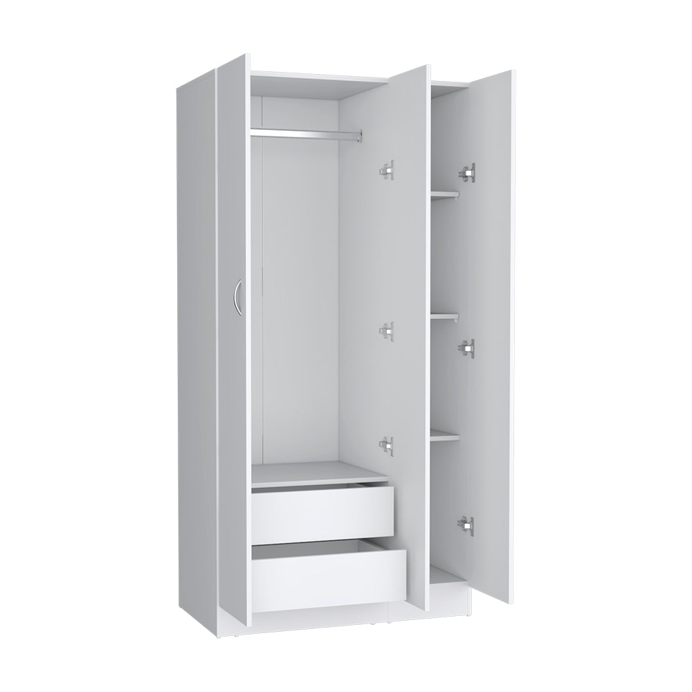 Wardrobe Erie, Bedroom, White