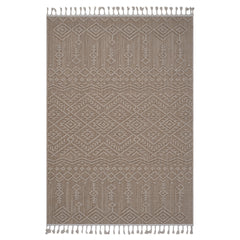 Guros Collection 5X7 Natural / Traditional Indoor / Outdoor Area Rug