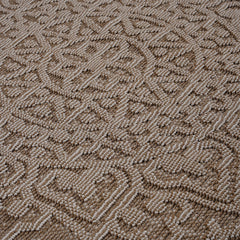 Guros Collection 5X7 Beige / Medallion Indoor / Outdoor Area Rug