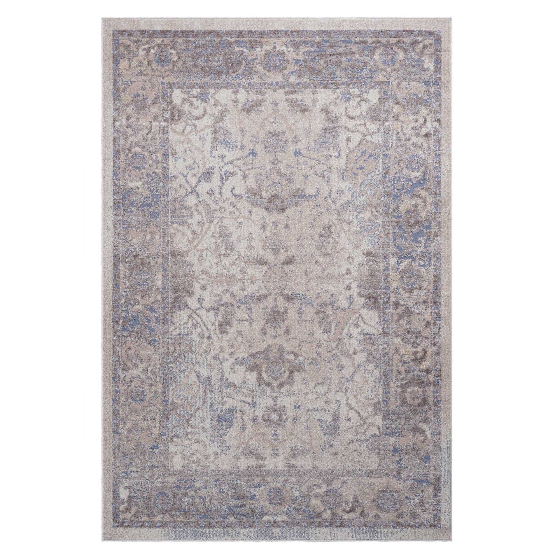 PAYAS Collection 6X9 Brown / Beige / Traditional Area Rug