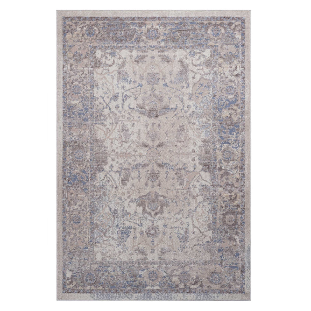 PAYAS Collection 6X9 Brown / Beige / Traditional Area Rug