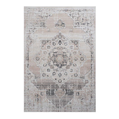 PAYAS Collection 6X9 Cream / Beige / Medallion Area Rug