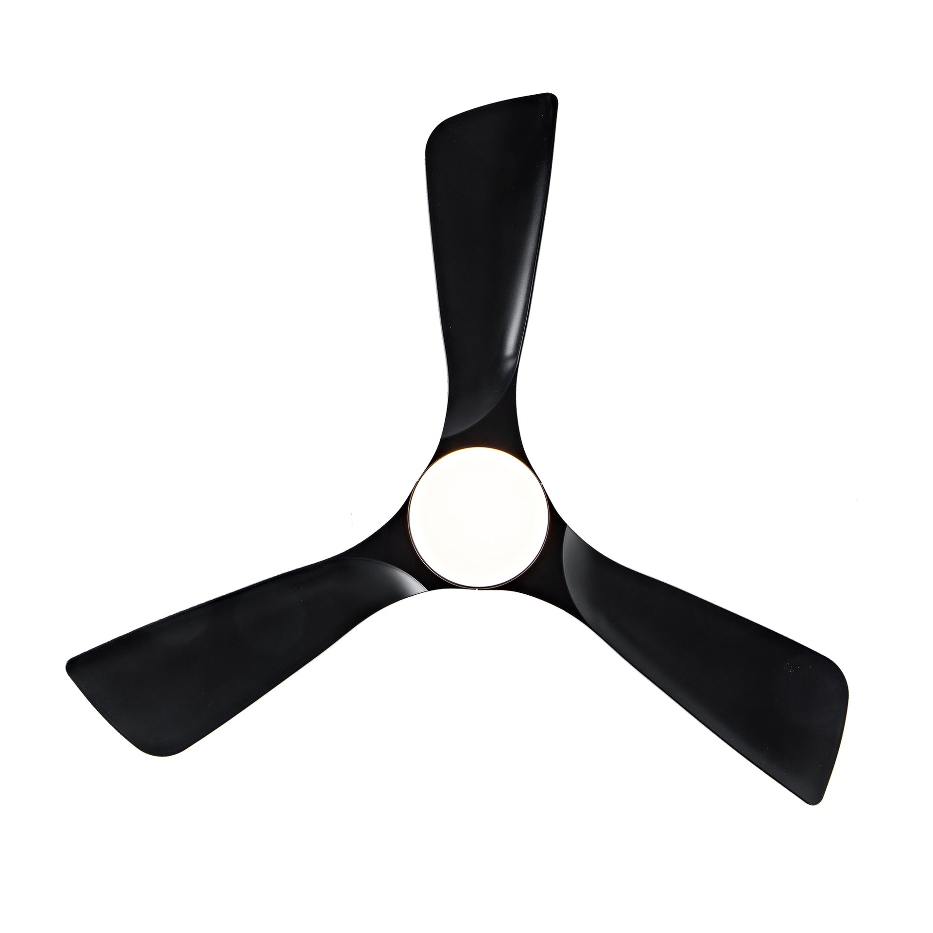 Hot sales 42 Inch Black Ceiling Fan with Lights Flush Mount Ceiling Fan with Remote Control, ABS Blades Modern Outdoor Ceiling Fans for Bedroom/Farmhouse/Patio/Indoor, Quiet DC Motor