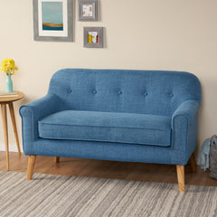 Love seat(Muted Blue)
