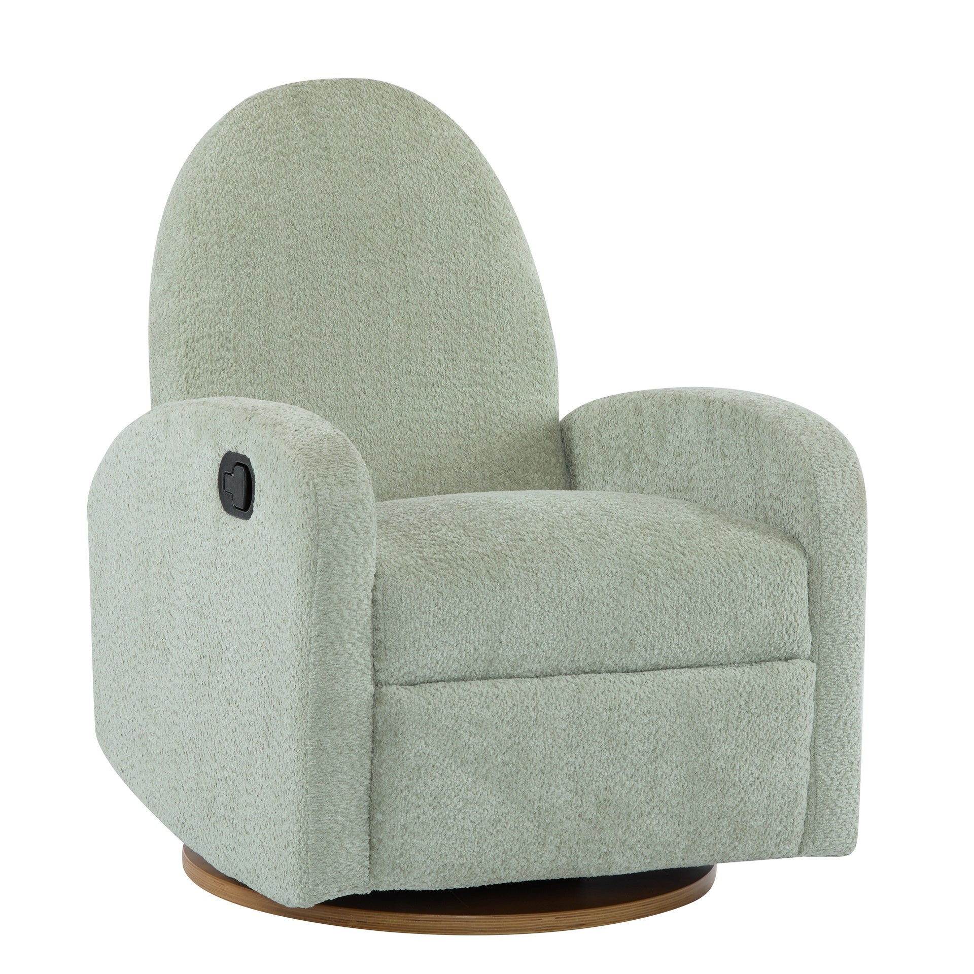 360 Swivel and Glider Recliner Chair-Light Green