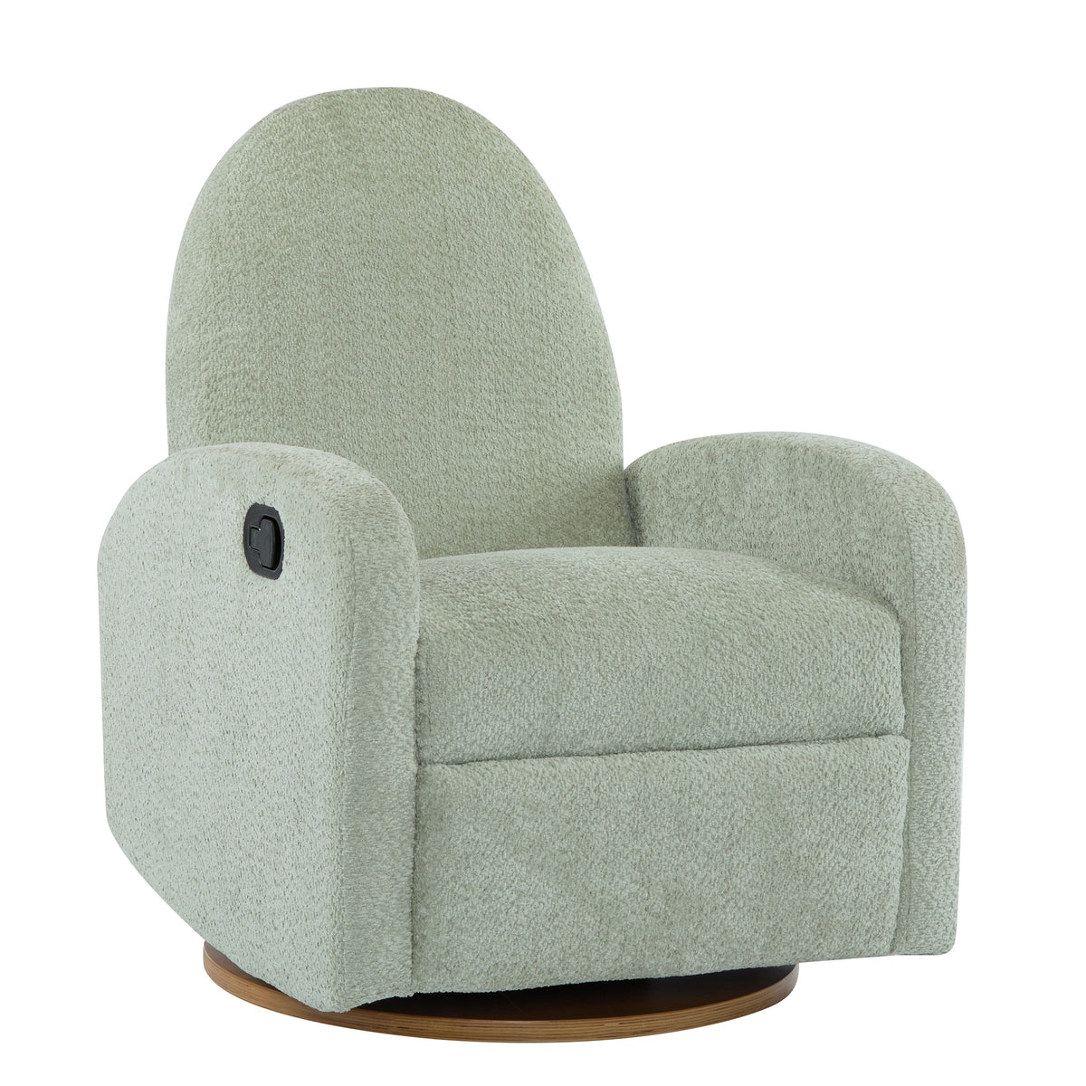 360 Swivel and Glider Recliner Chair-Light Green