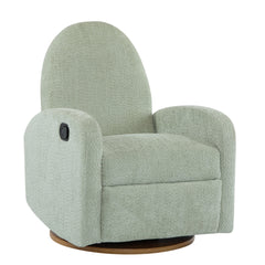 360 Swivel and Glider Recliner Chair-Light Green