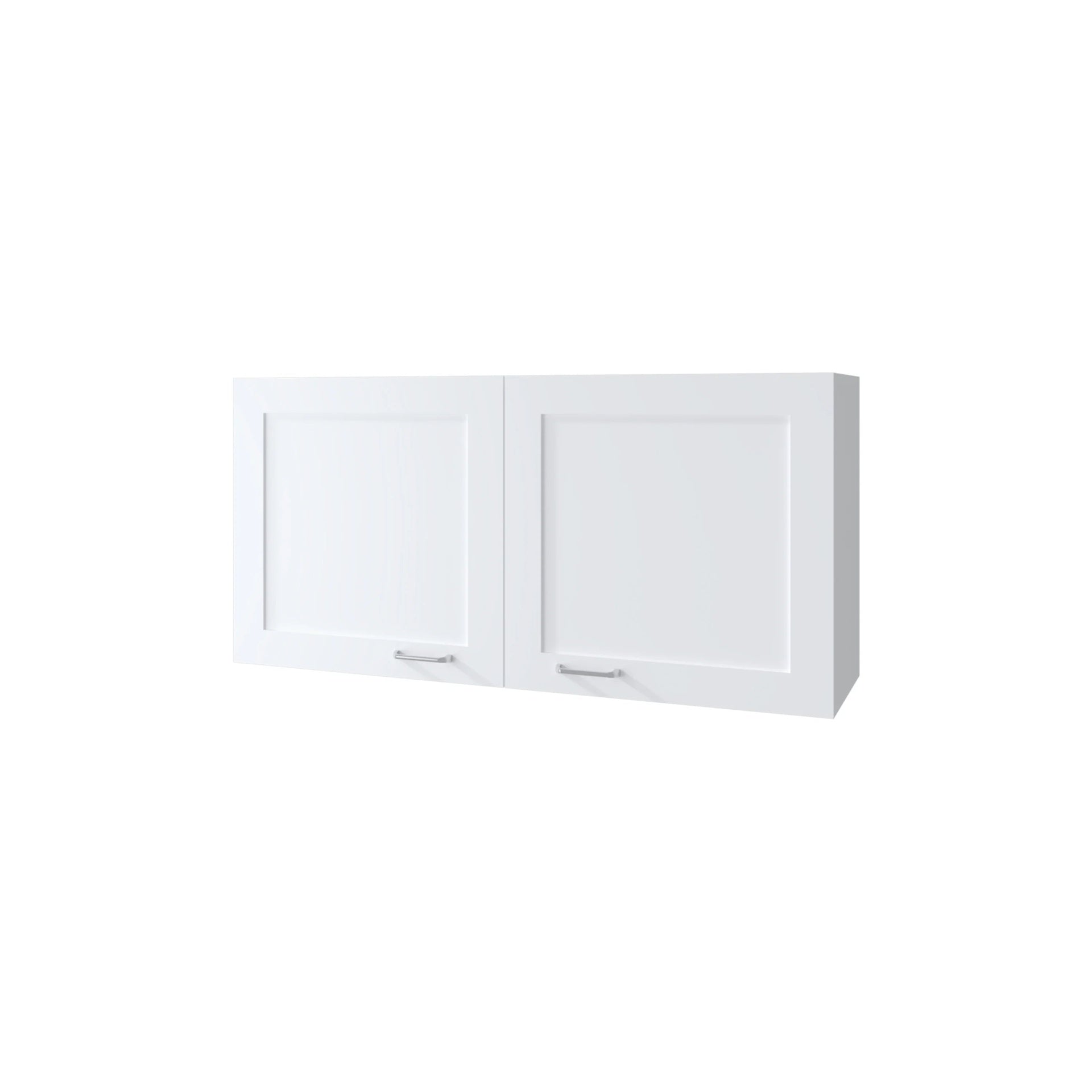 White Kitchen Wall Cabinet with 2 Doors