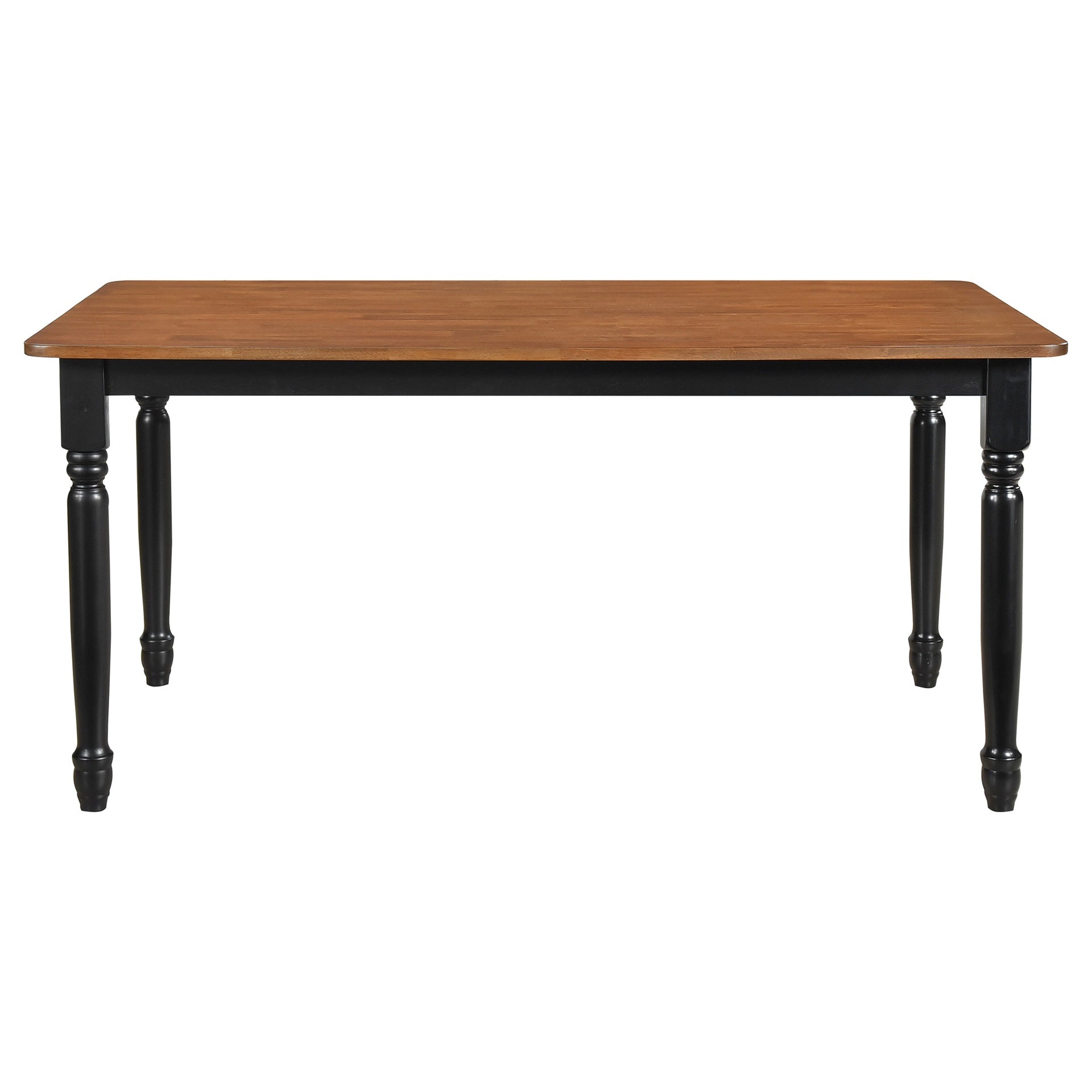 Hayward Walnut and Black Dining Table