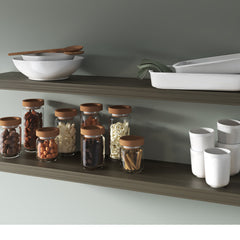 Smokey Oak Floating Shelf