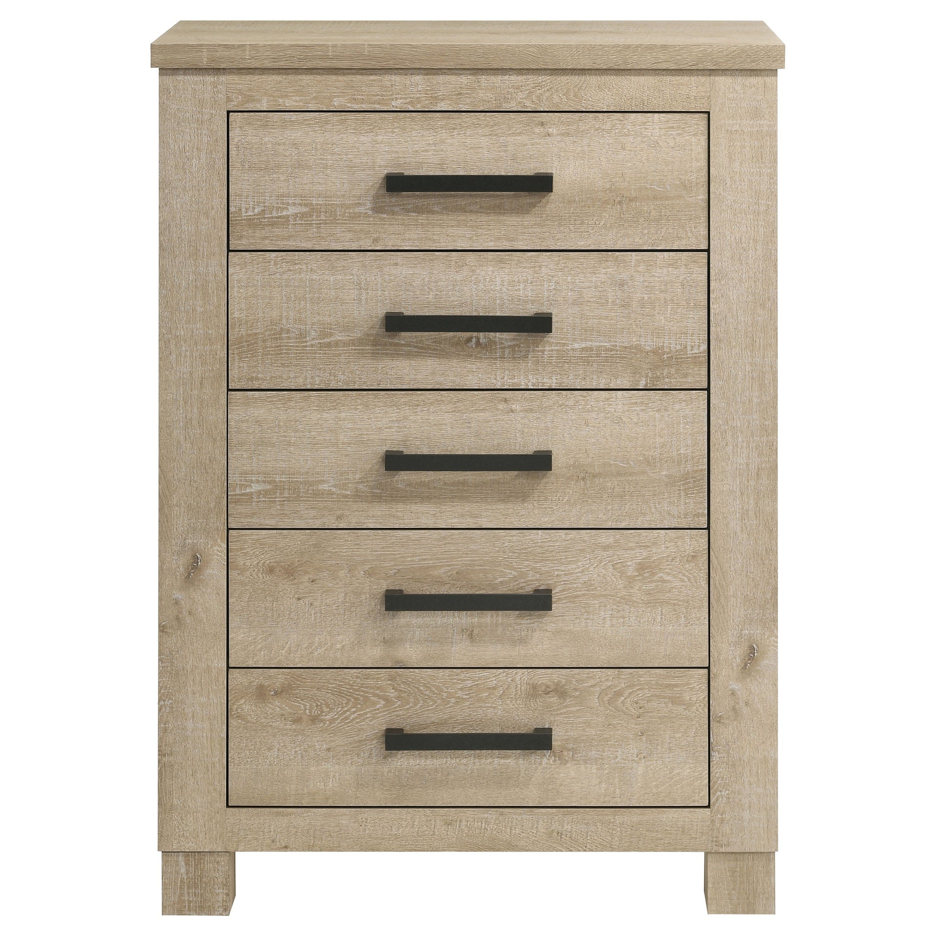 Sansome Weathered Oak 5-drawer Bedroom Chest of Drawers